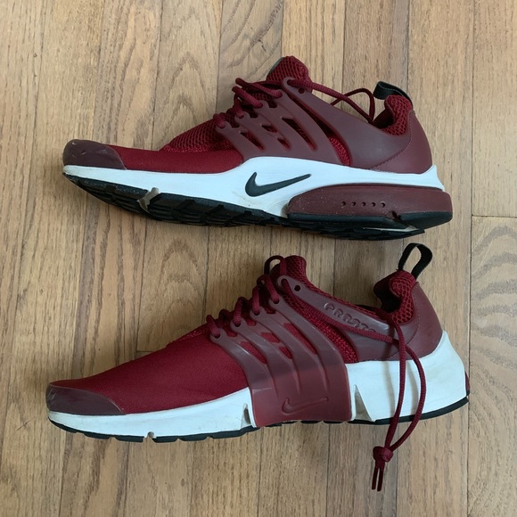 nike air presto burgundy